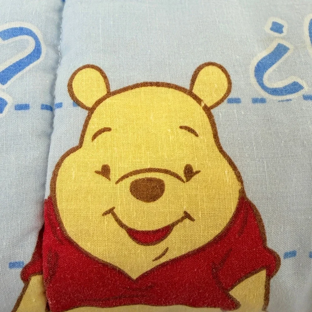 Disney Winnie the Pooh Spanish‎ Crib Comforter Baby 30x40